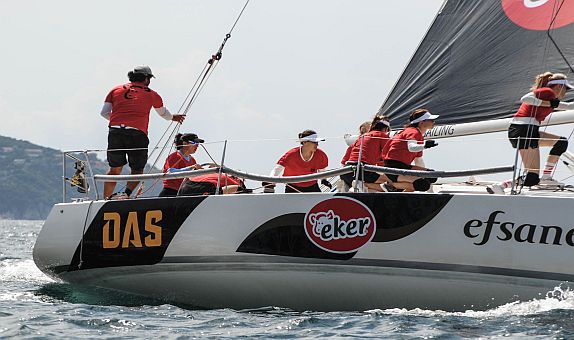 Eker Sailing Team, 8. Deniz Kızı Uluslararası Yelken Kupası'nda Birinci Oldu