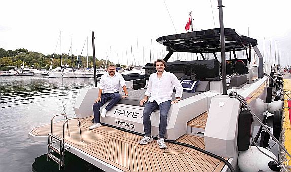 Fabbro Yachts'ın F45 Modeli Denizle Buluştu