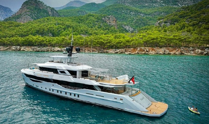 M/Y Kaşif, Cannes ve Monaco için Yola Çıktı