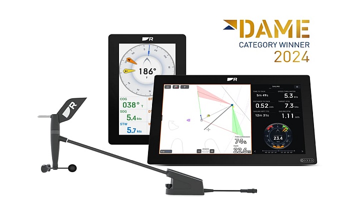 Raymarine, RSW Akıllı Rüzgar Dönüştürücüsü ile DAME Tasarım Ödülünü Kazandı