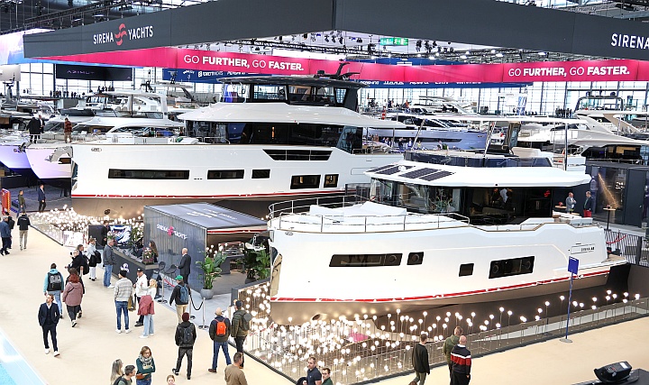 Sirena Yachts, Boot Düsseldorf'ta Denizseverlerle Buluştu